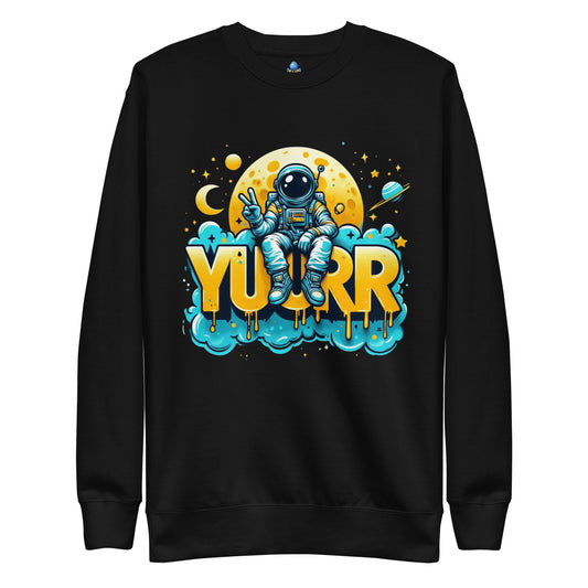 Yuurr Black Sweatshirt
