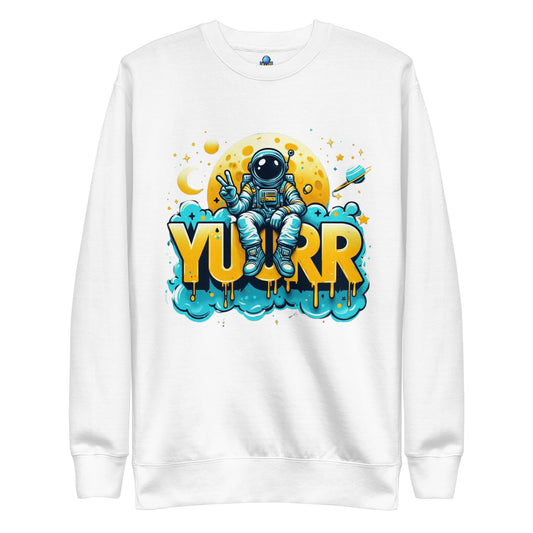 Yuurr White Sweatshirt